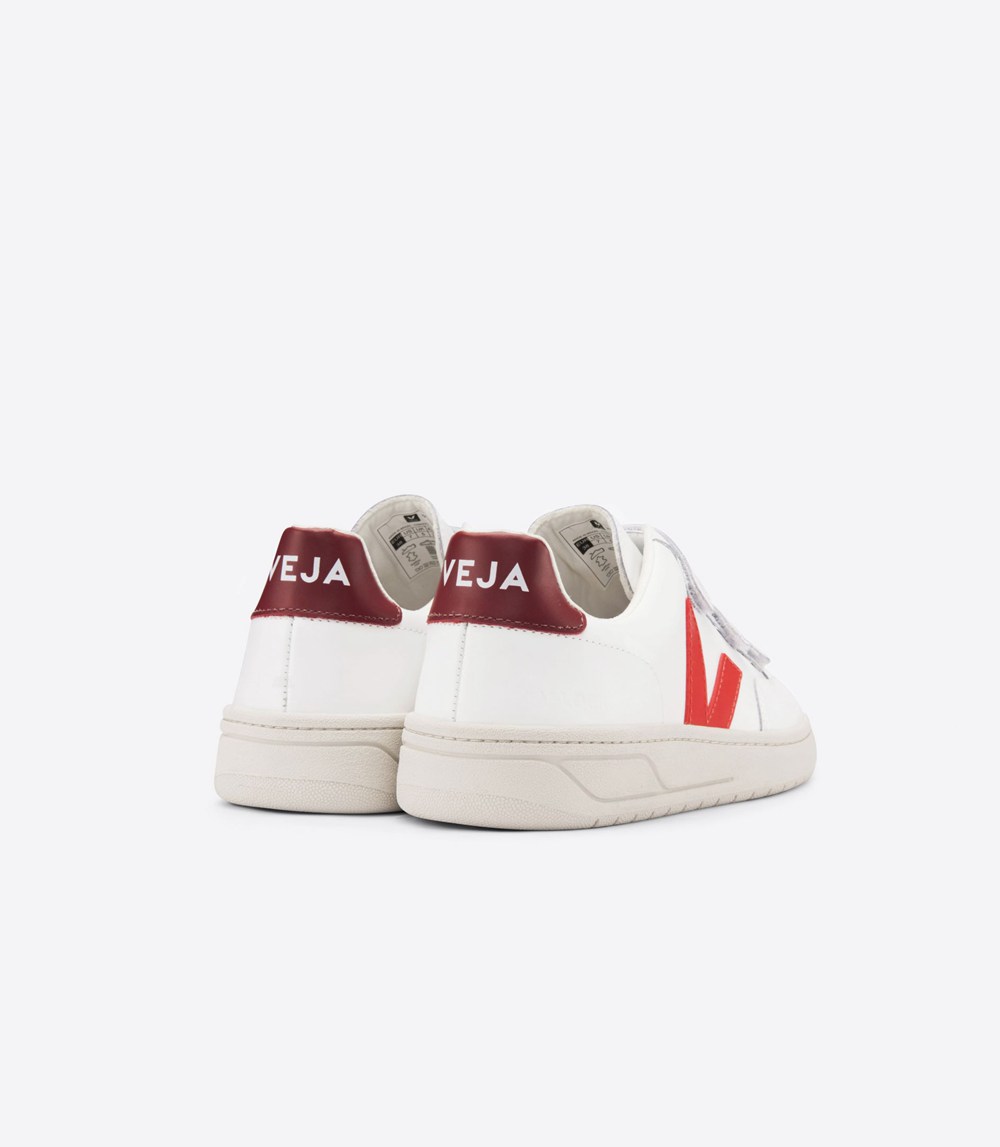 Veja Sneakers Womens - V-lock Leather - White - 6892JKSXM